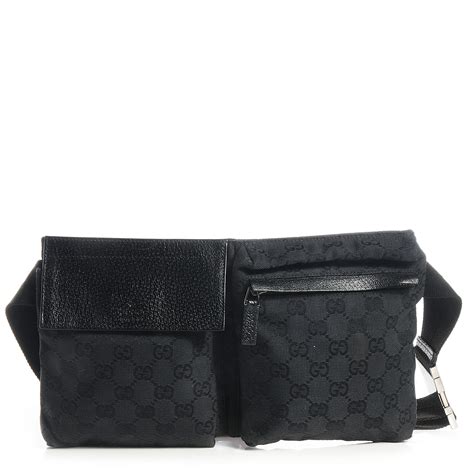 gucci monogram belt bag black|gucci snake belt women.